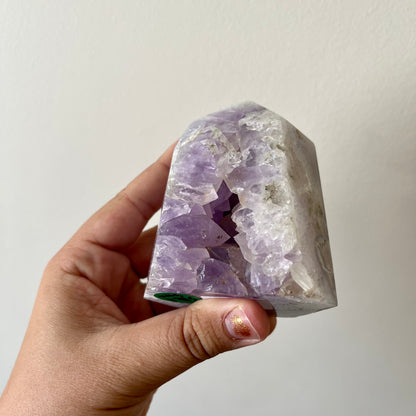 Amethyst in Agate Tower