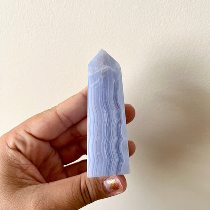 Blue Lace Agate Towers