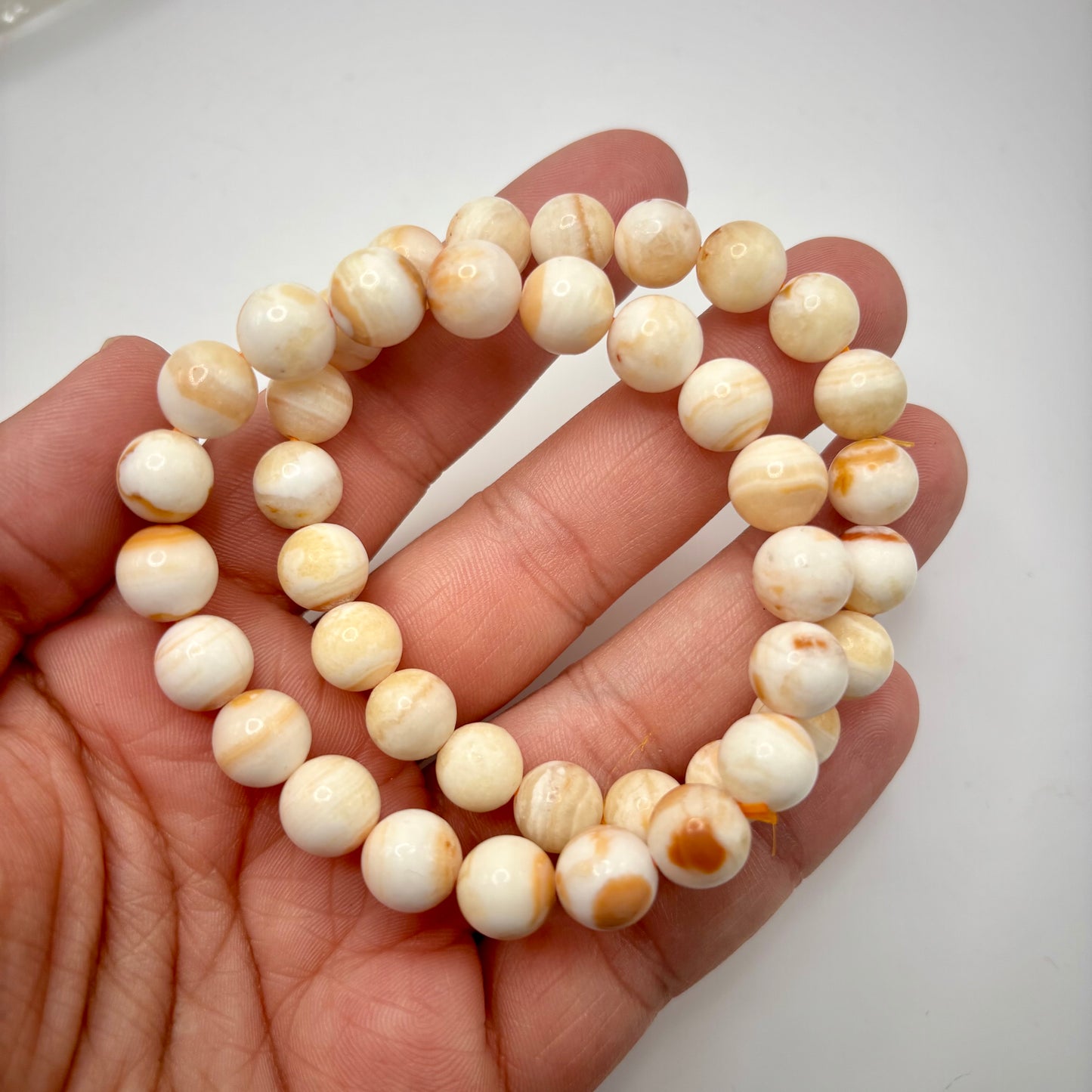 Orange Calcite Bracelets