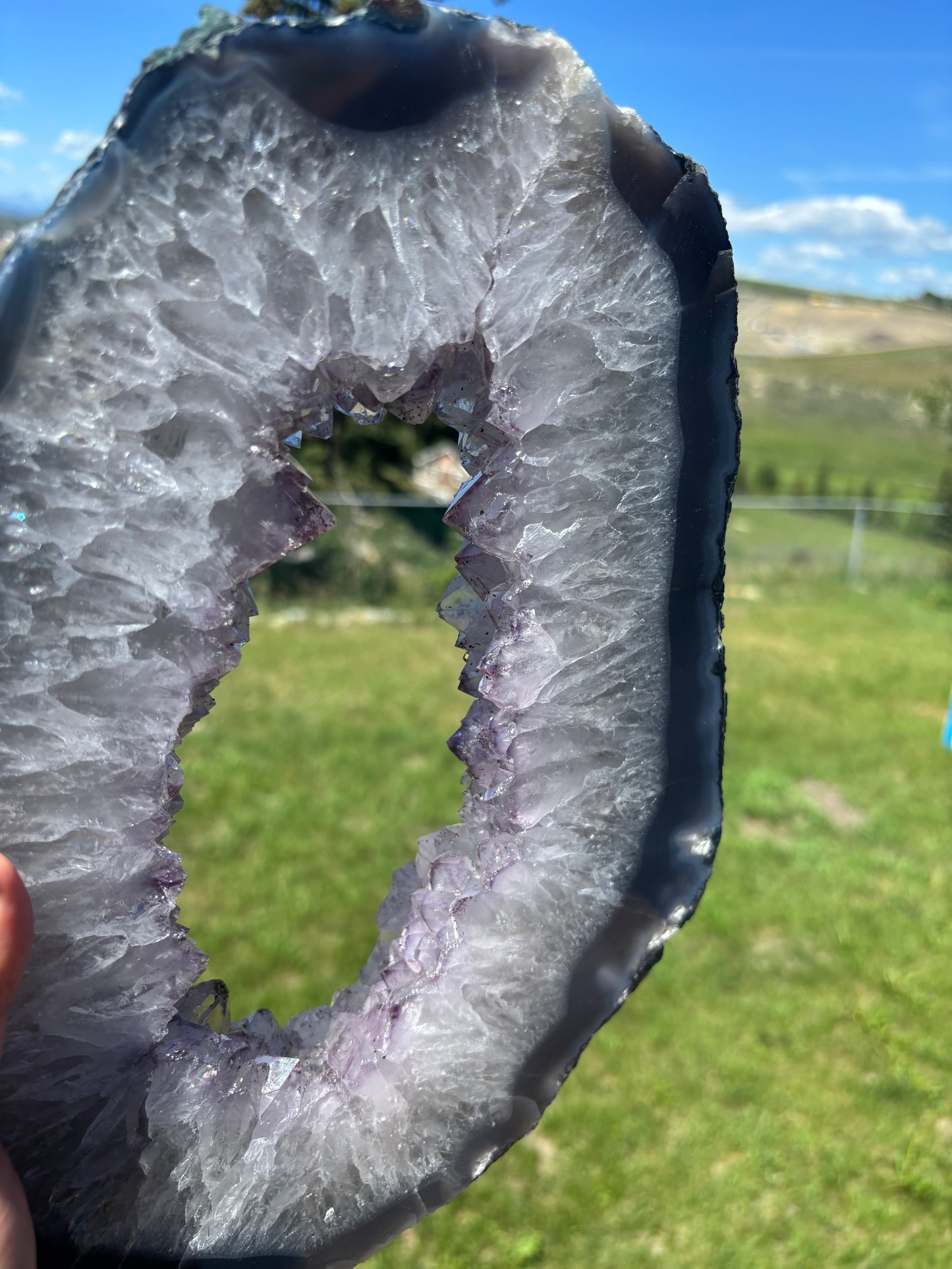 XL Amethyst Portal on Stand (B)