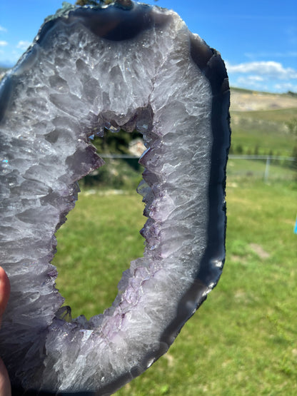 XL Amethyst Portal on Stand (B)