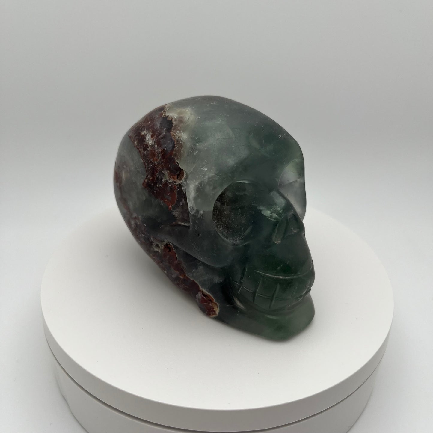 Fluorite Skull