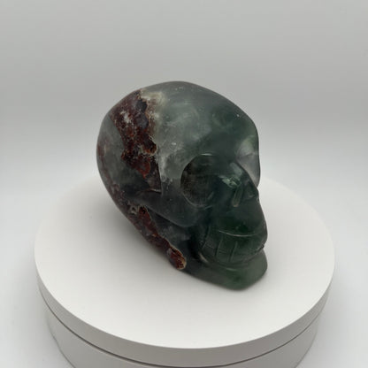 Fluorite Skull