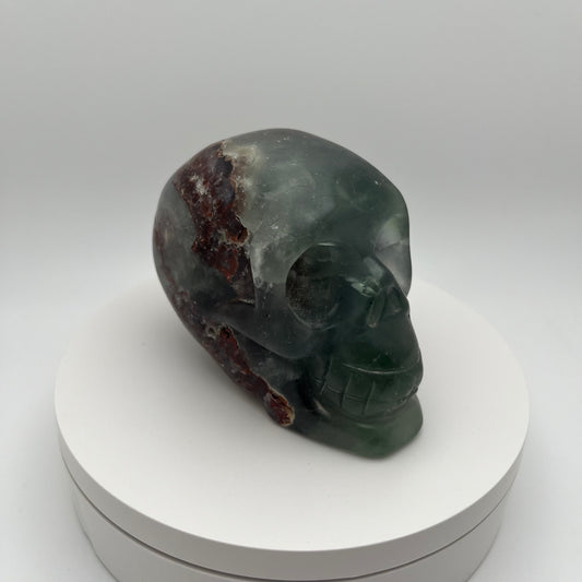 Fluorite Skull