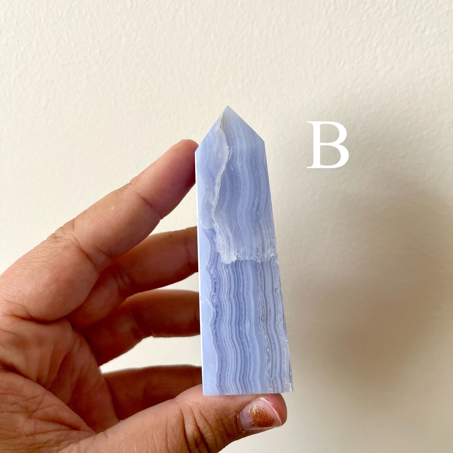 Blue Lace Agate Towers