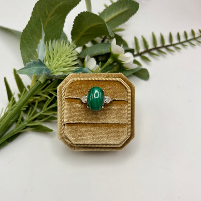 Malachite Rings