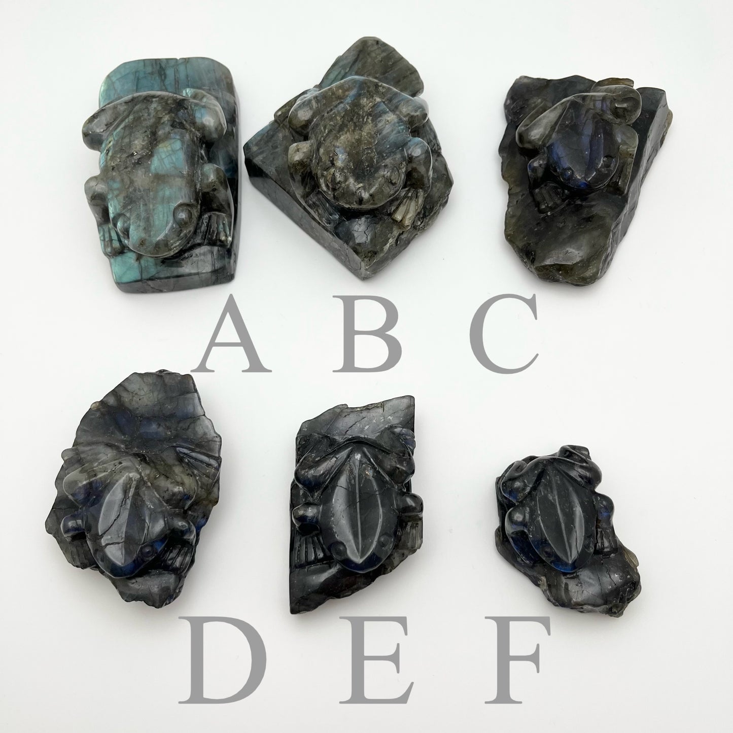 Labradorite Frogs