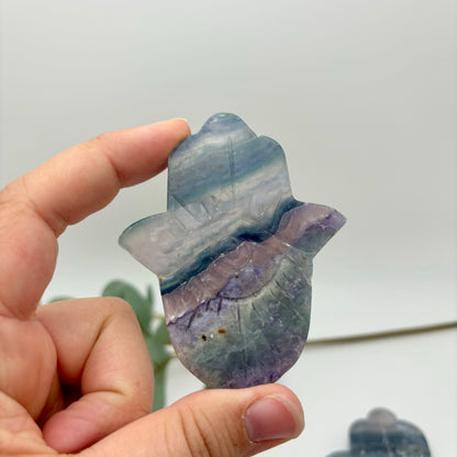 Fluorite Hamsas