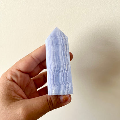 Blue Lace Agate Towers