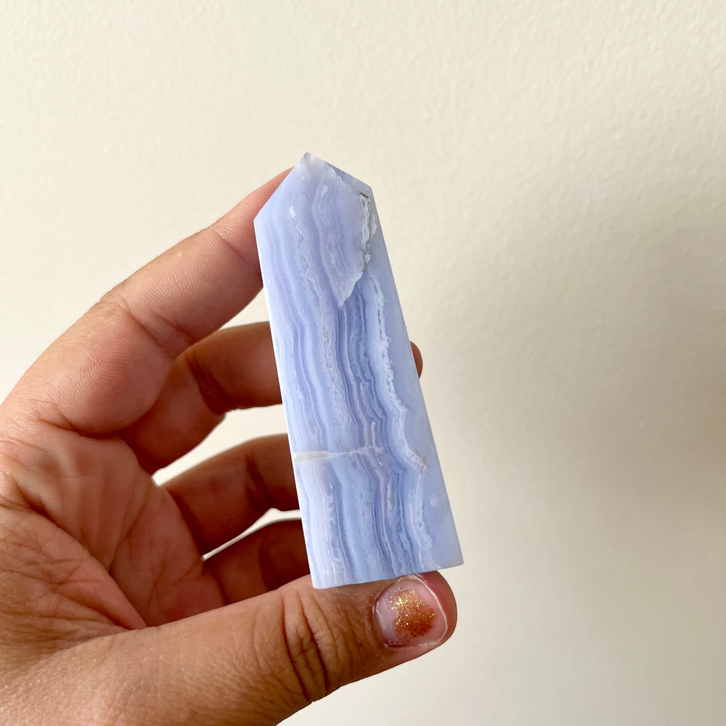 Blue Lace Agate Towers