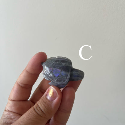 Purple Labradorite Sea Turtles