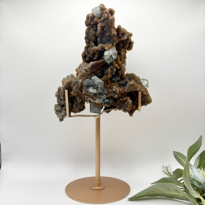 Cubic Fluorite on Sphalerite Specimen