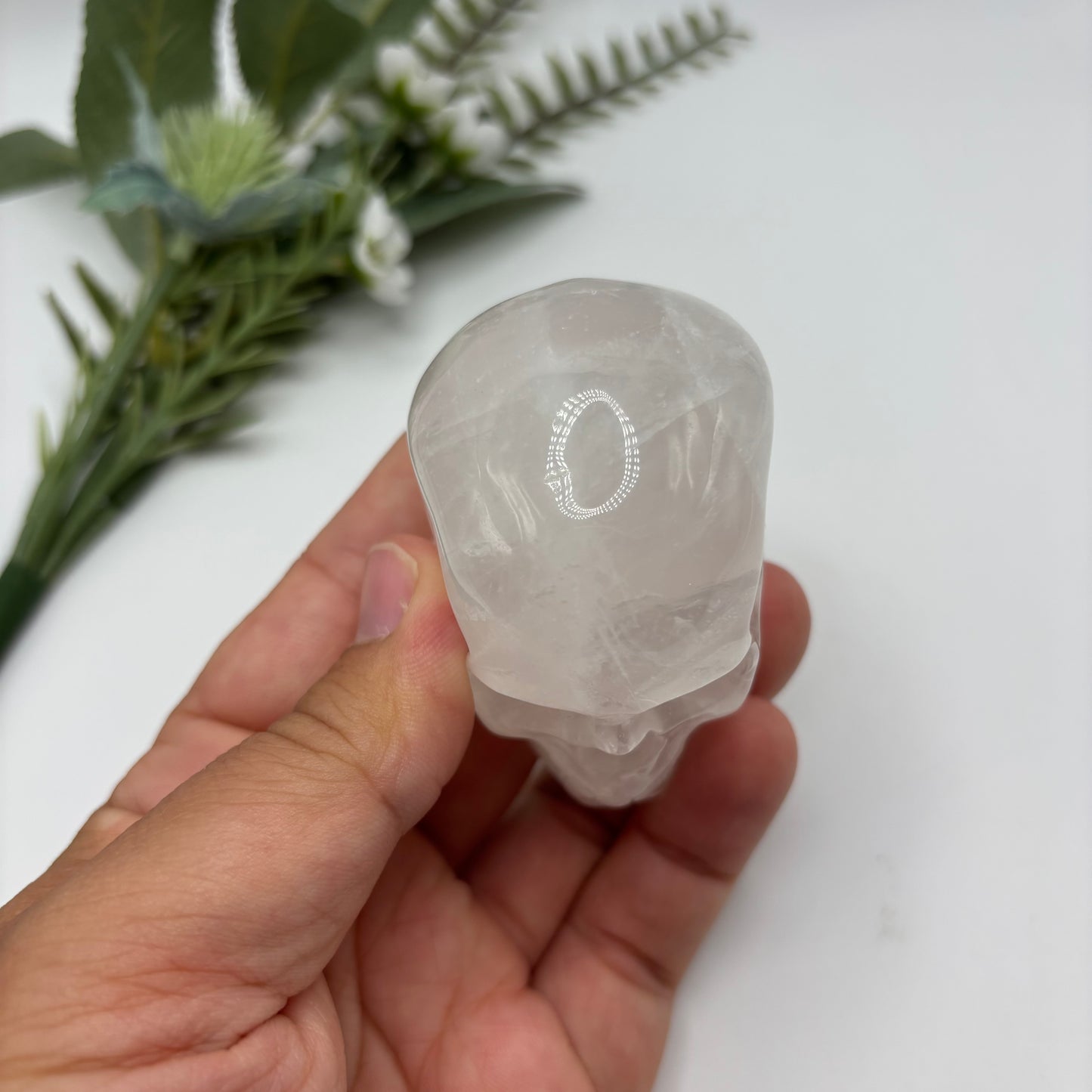 Clear Quartz Skull