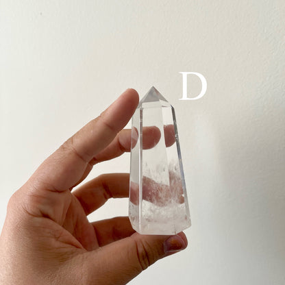 High Quality Clear Quartz Towers
