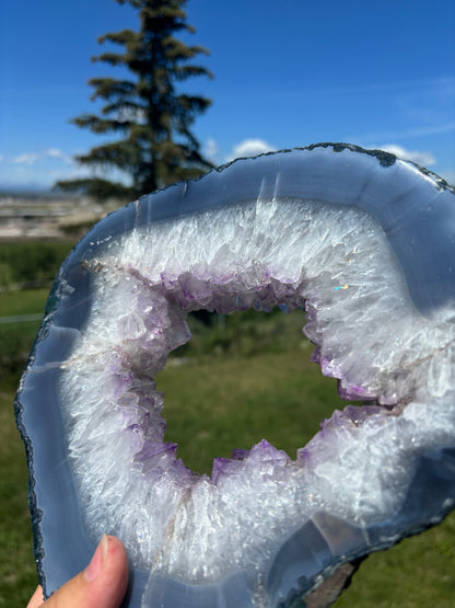 XL Amethyst Portal on Stand (A)