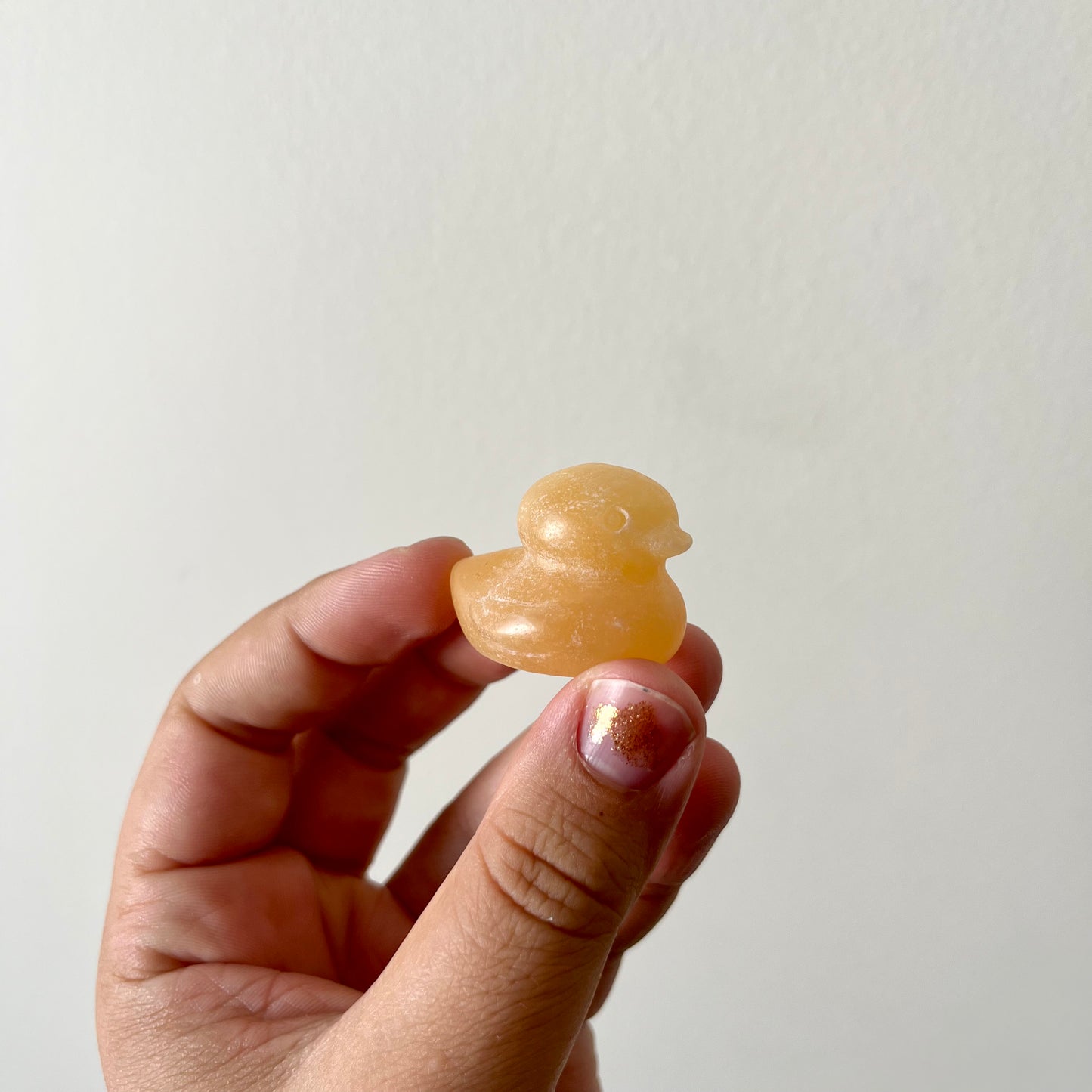 Orange Calcite Duckies