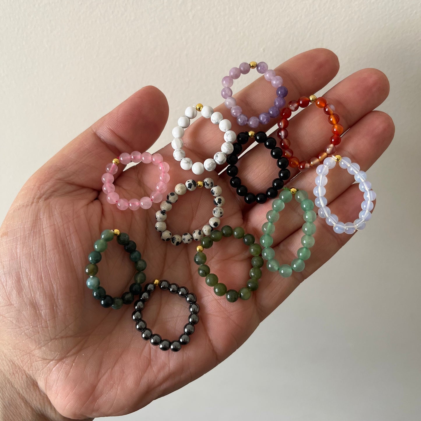 Beaded Rings