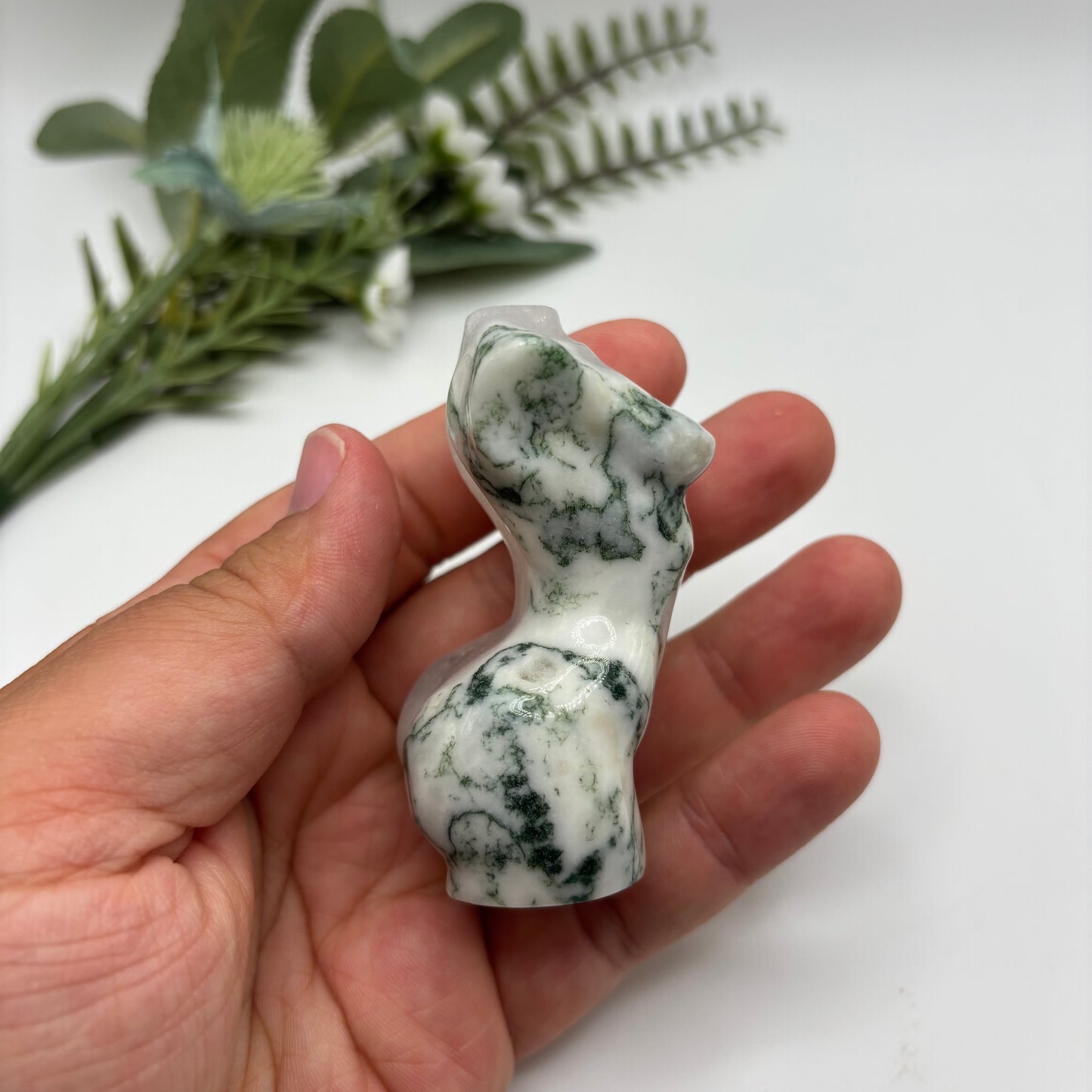 Tree Agate Goddess