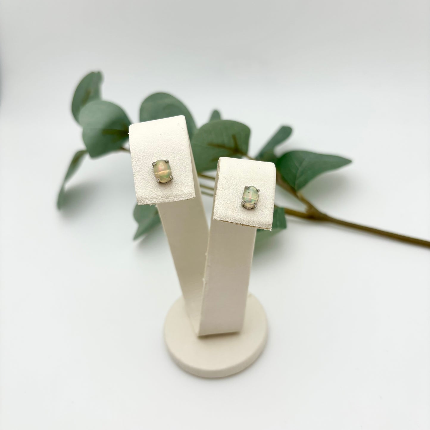 Ethiopian Opal Earrings