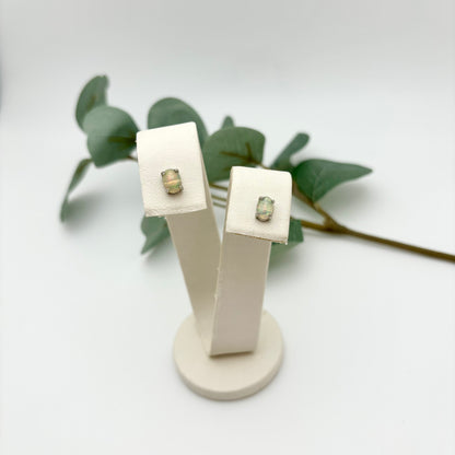 Ethiopian Opal Earrings