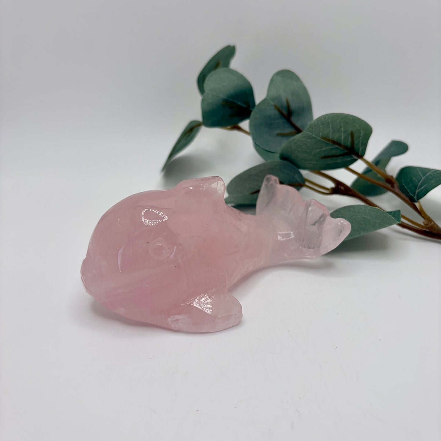Rose Quartz Whale