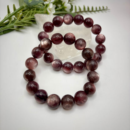 Gem Lepidolite Bracelets