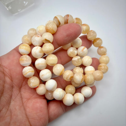 Orange Calcite Bracelets
