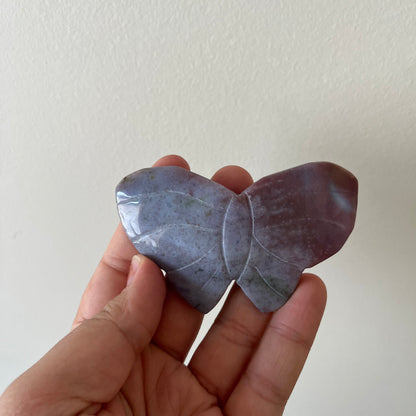 Purple Sea Jasper Butterflies