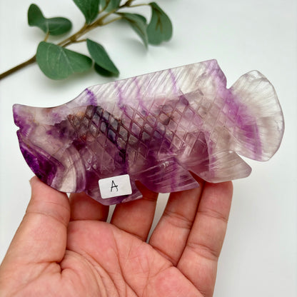 Fluorite Standing Fish