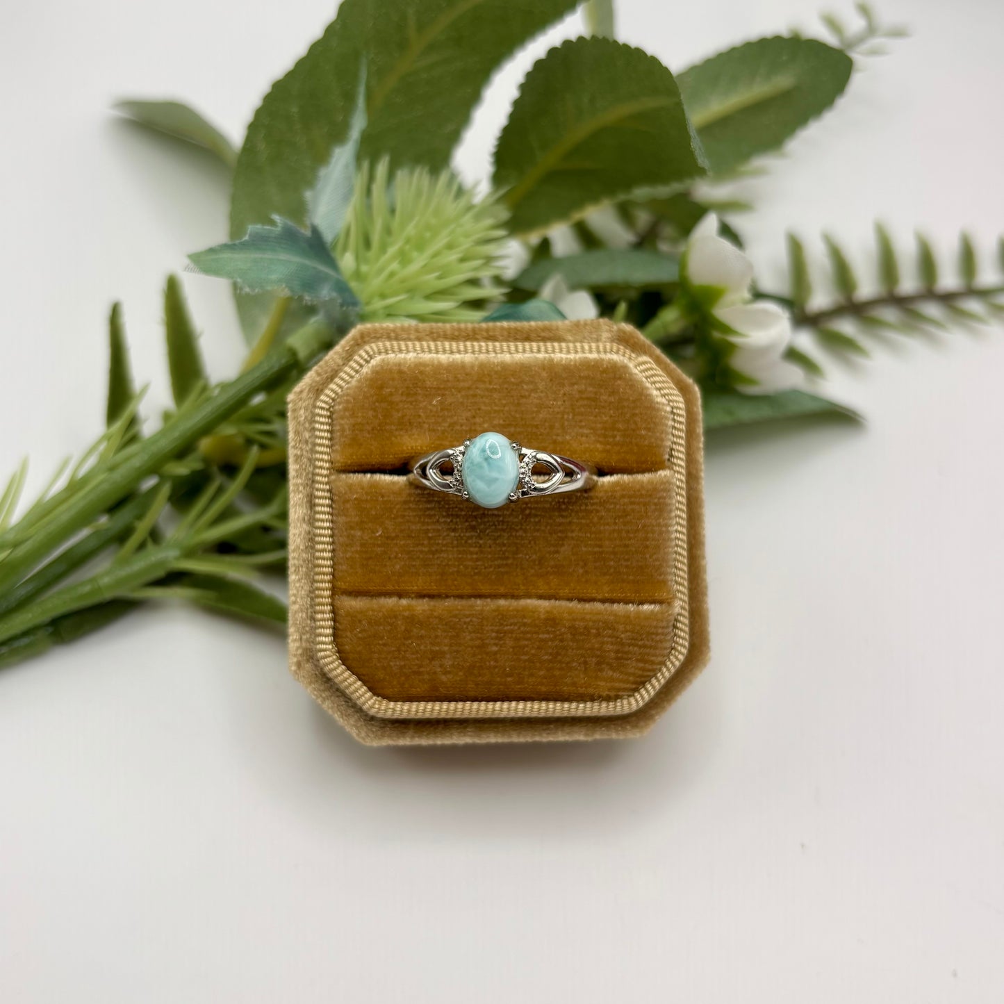 Larimar Rings