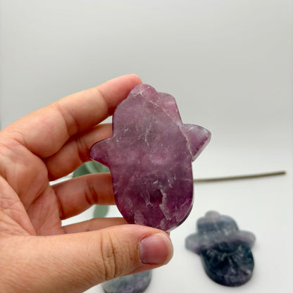 Fluorite Hamsas