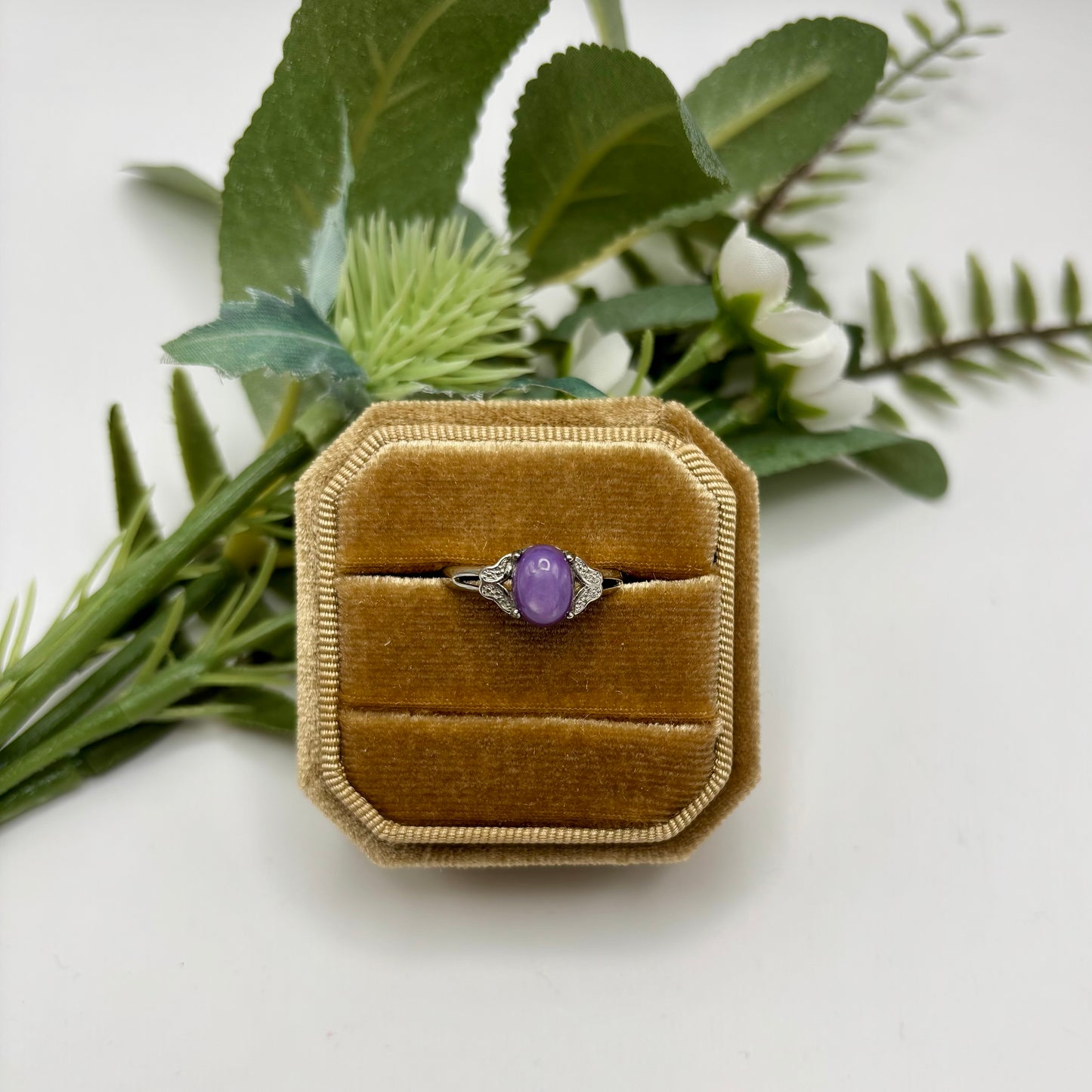 Charoite Rings