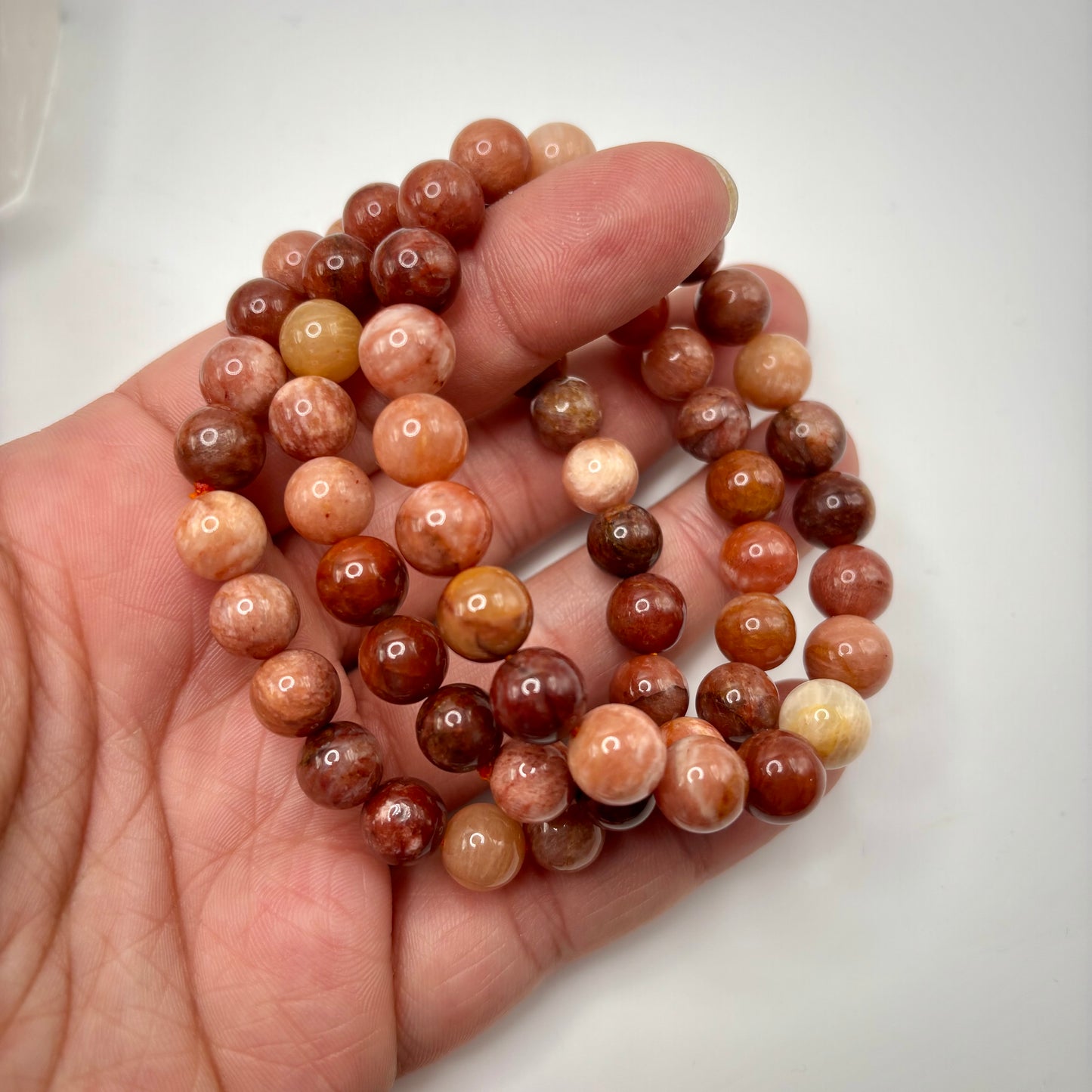 Peach Moonstone Bracelets