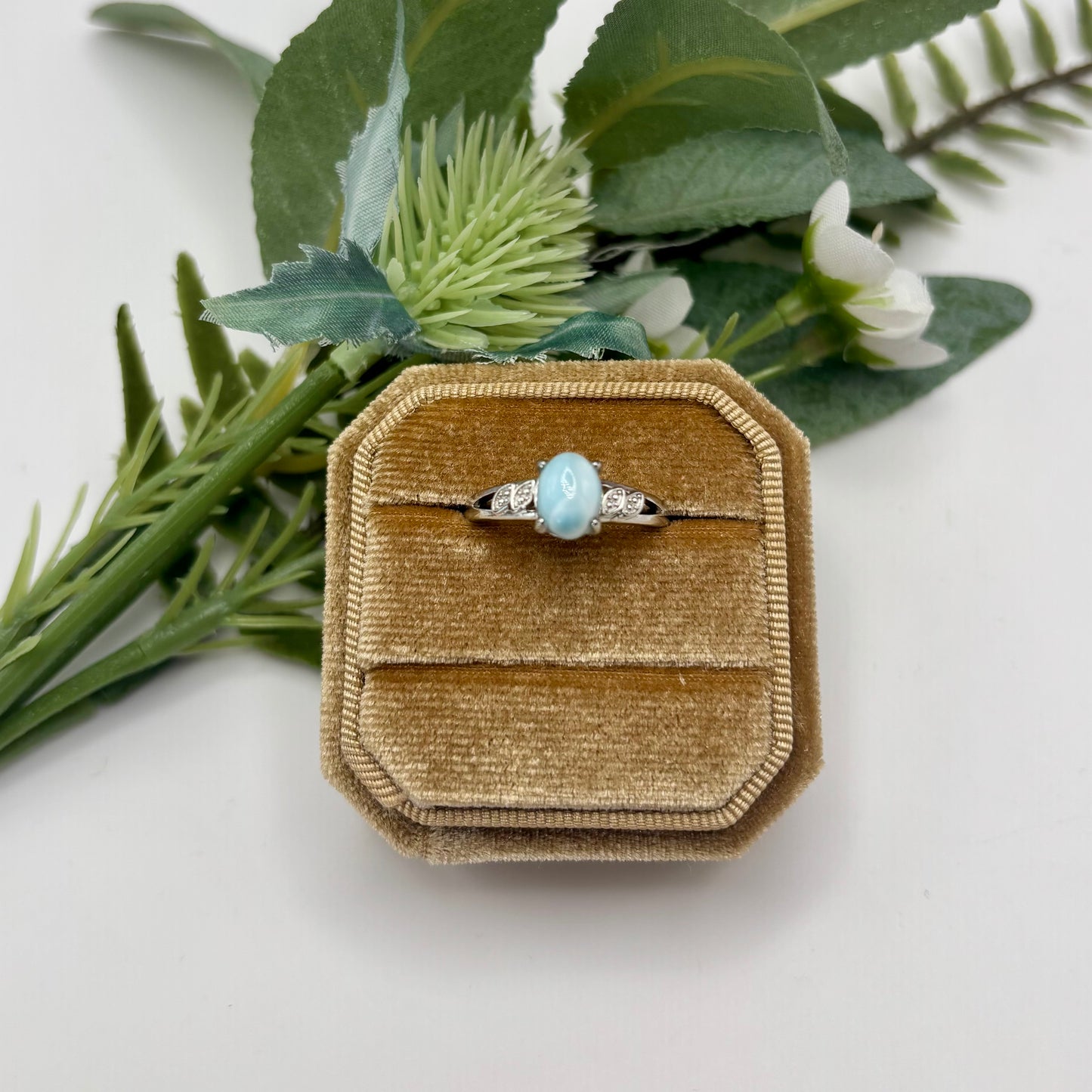 Larimar Rings