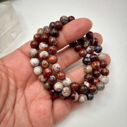 Mexican Crazy Lace Agate Bracelets