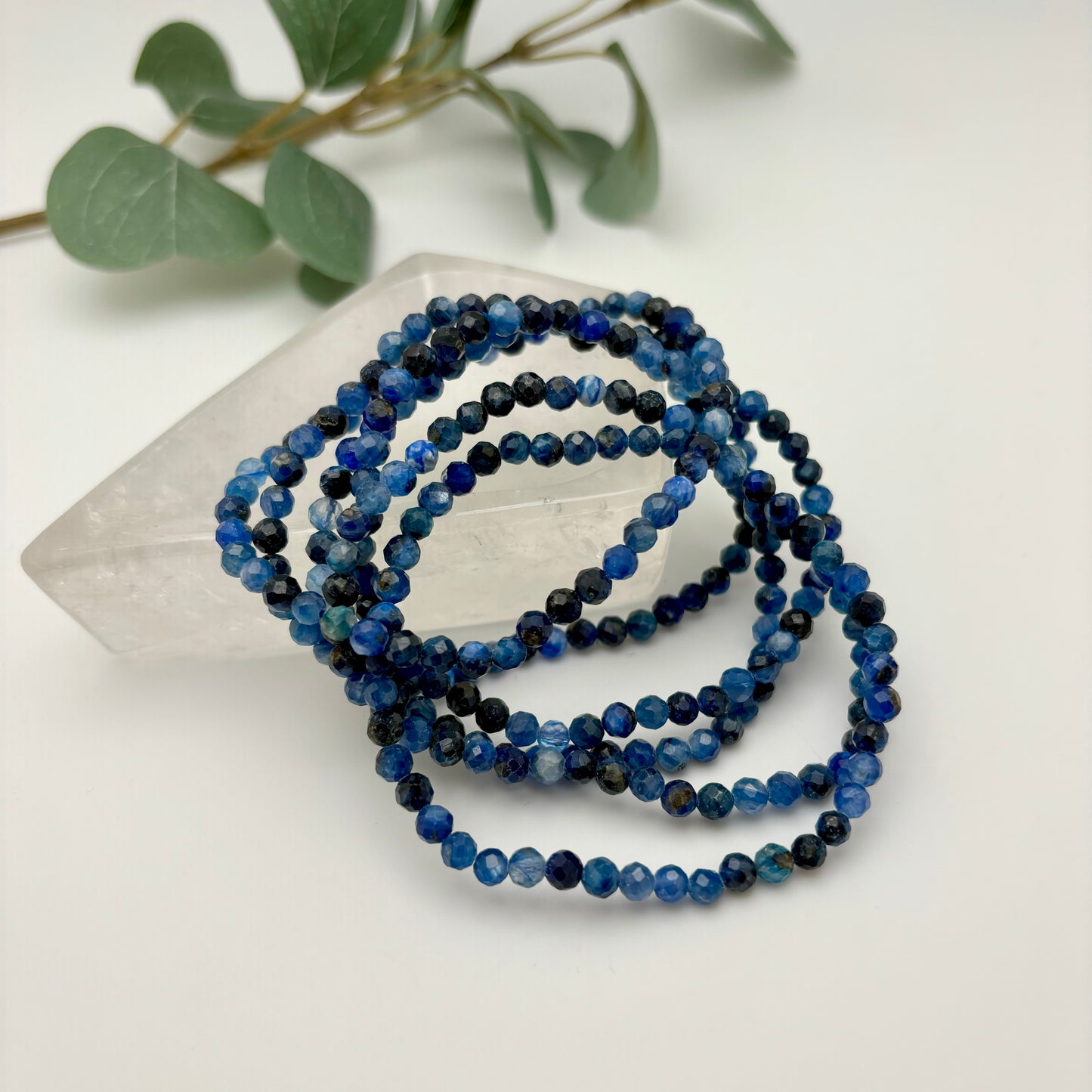 Faceted Kyanite Bracelets
