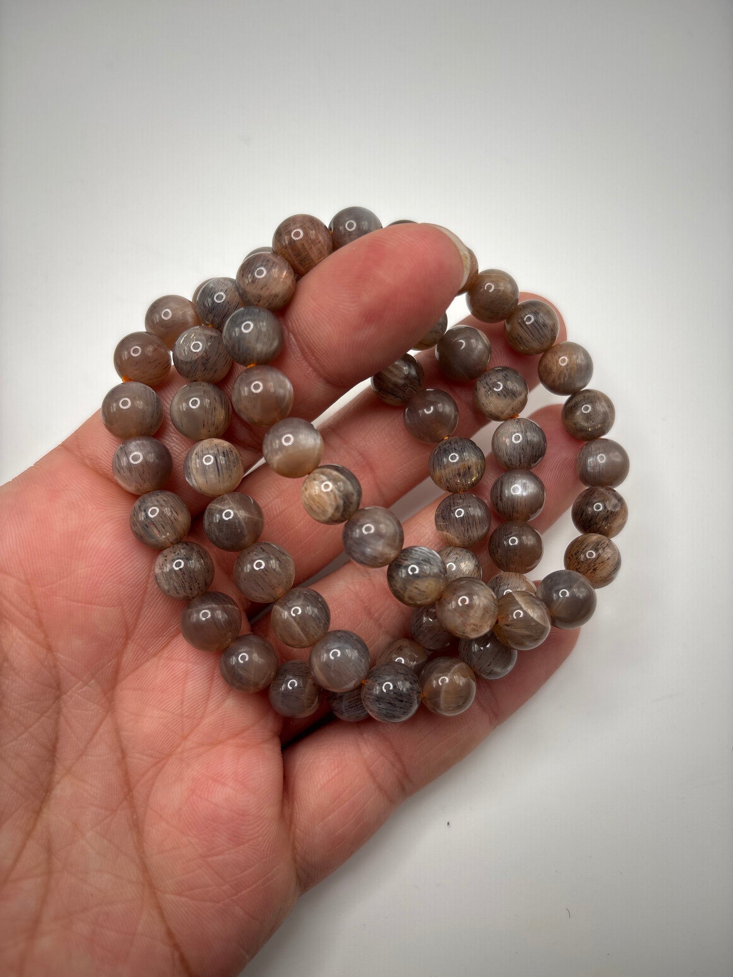 Black Moonstone Bracelets