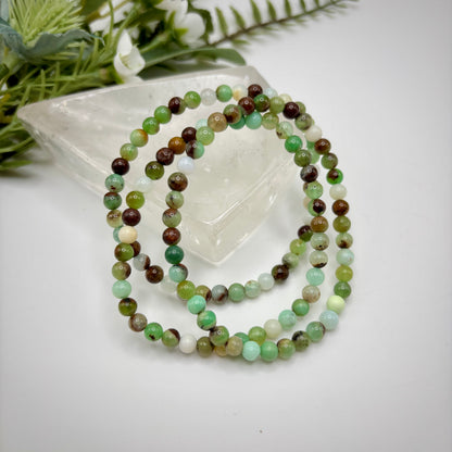 Chrysoprase Bracelets (4mm)