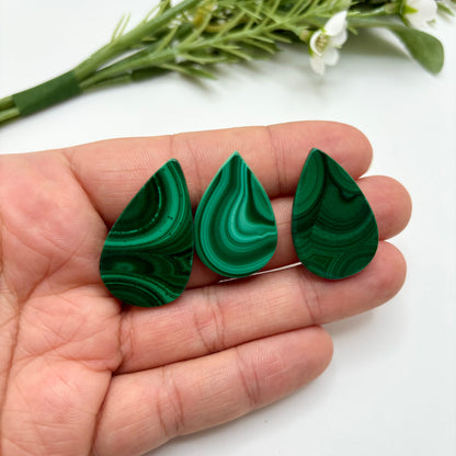 Malachite Teardrops
