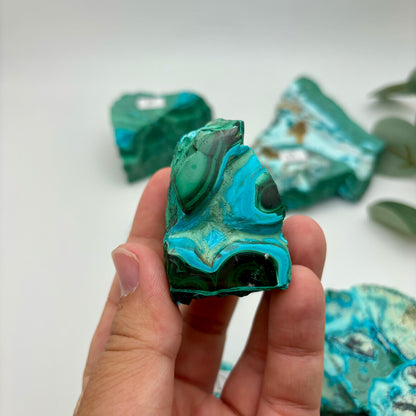 Chrysocolla Malachite Specimens