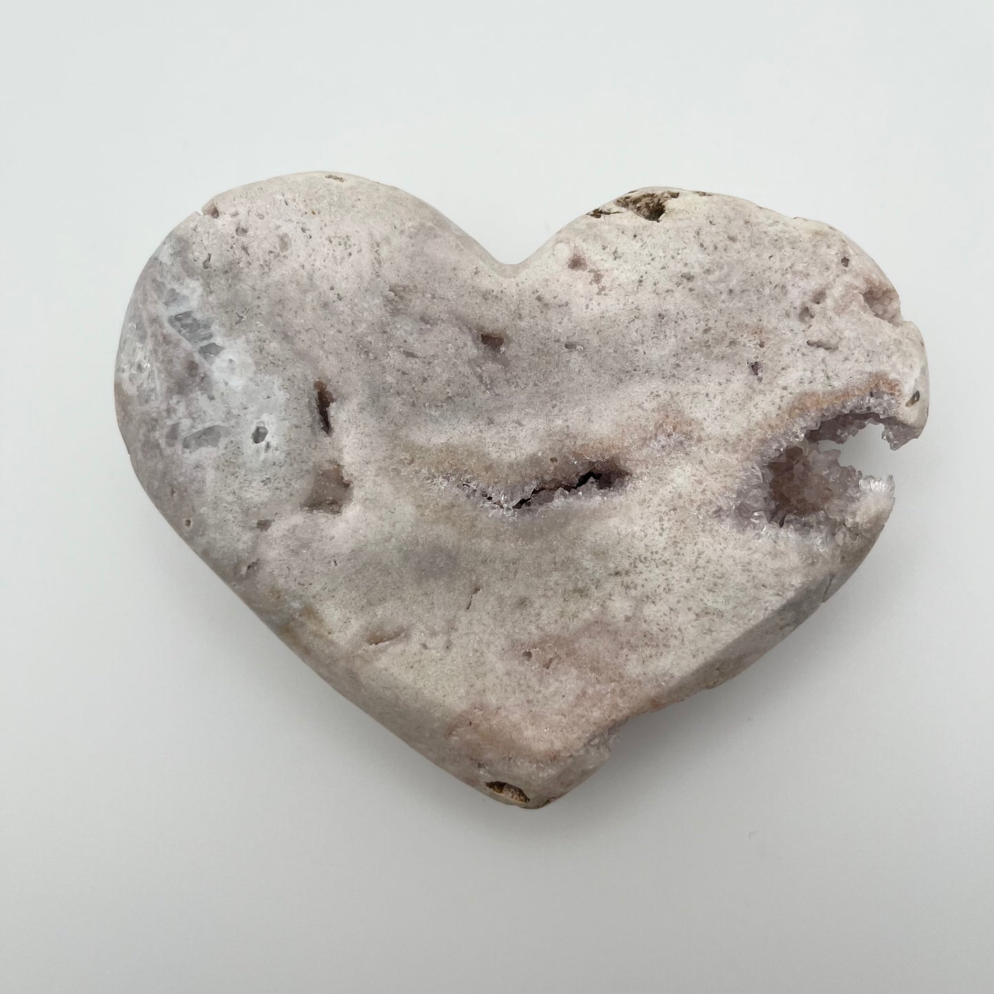 Pink Amethyst Heart