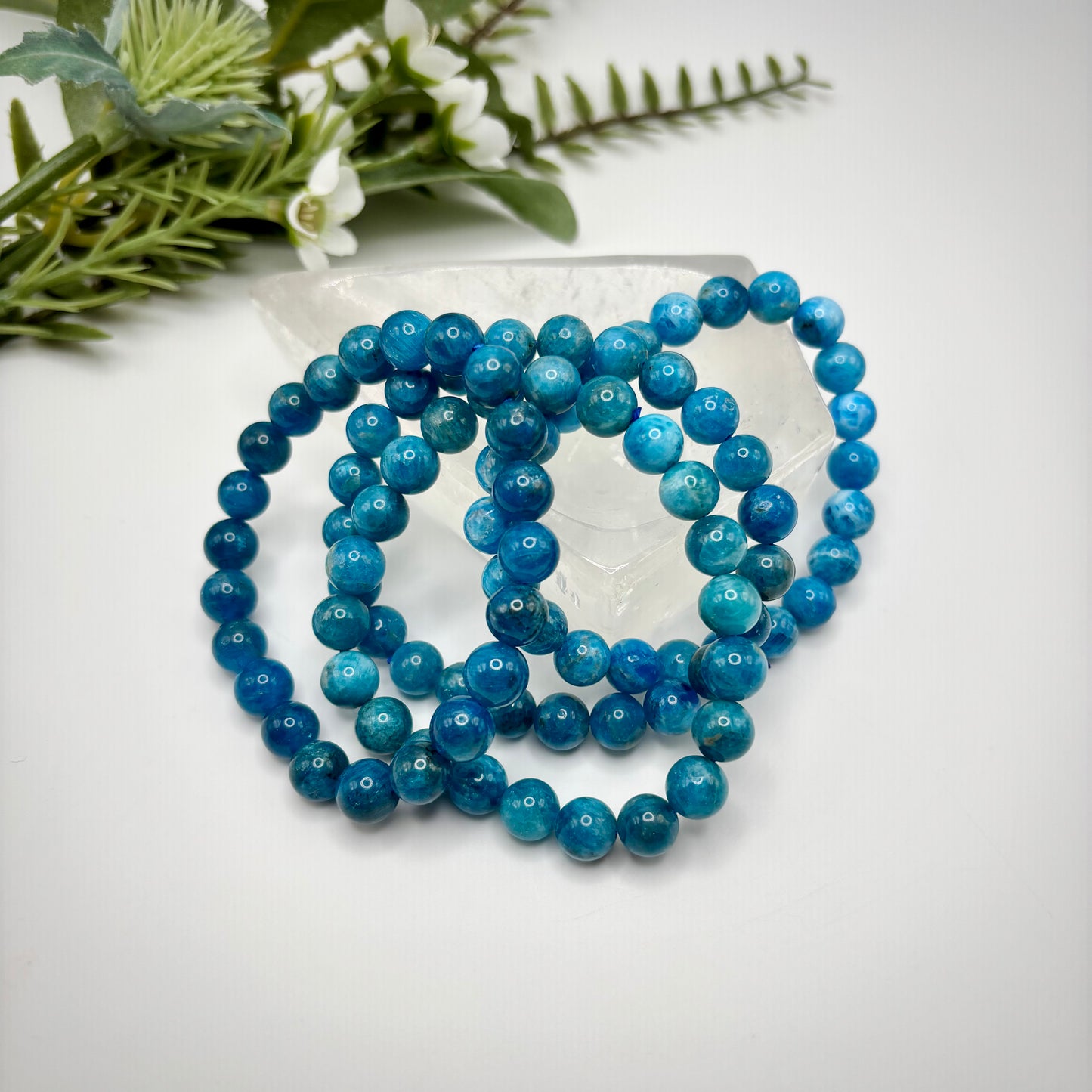 Blue Apatite Bracelets
