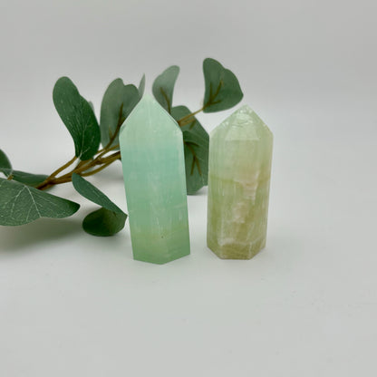 Pistachio Calcite Towers
