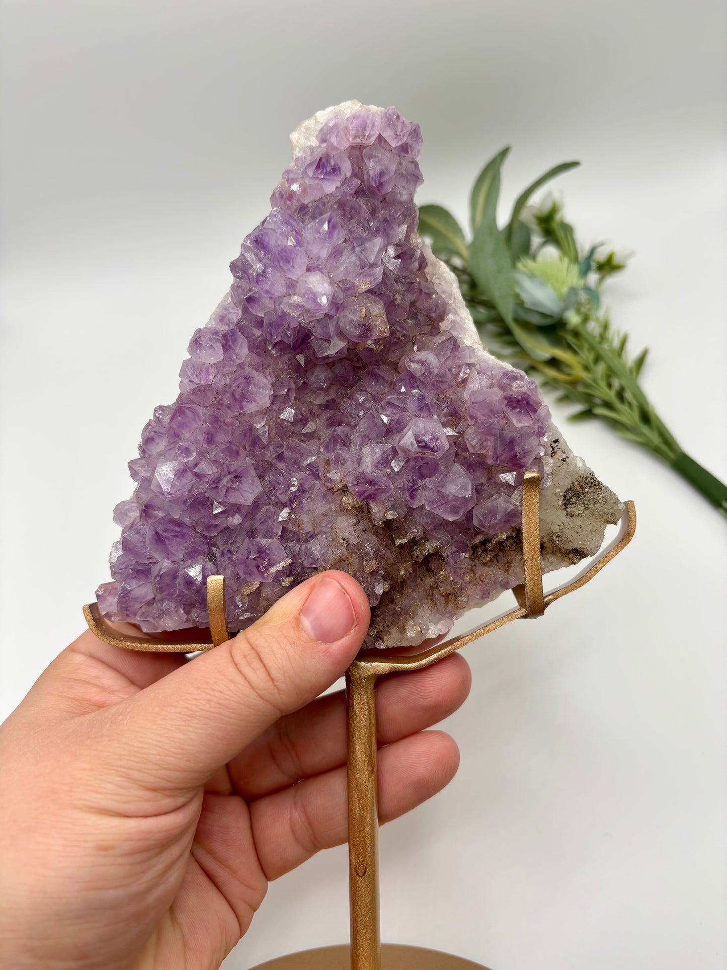 Amethyst Cluster on Stand