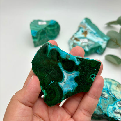 Chrysocolla Malachite Specimens
