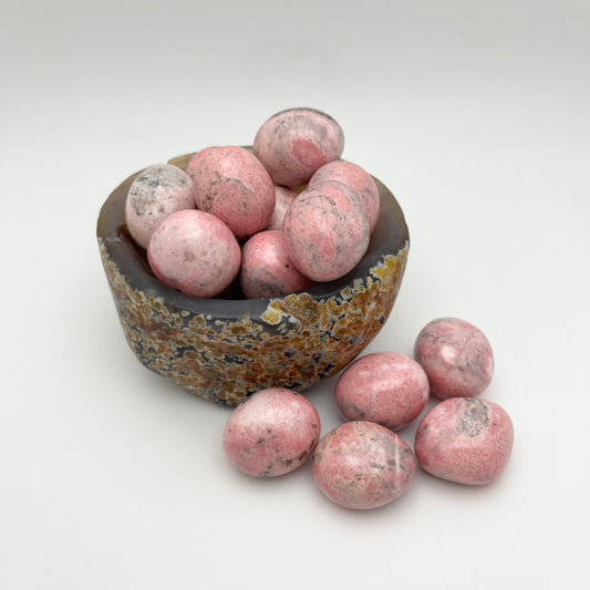 Peruvian Rhodonite Tumbles