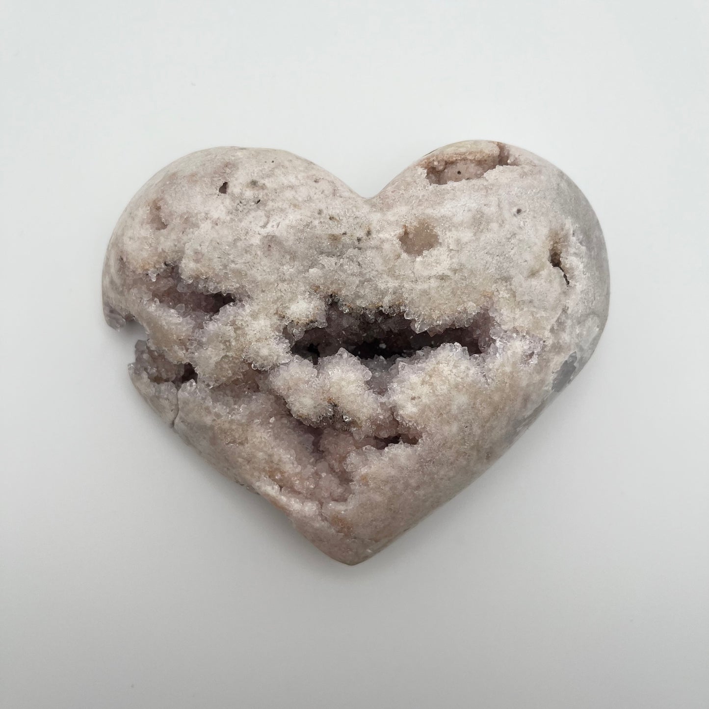 Pink Amethyst Heart