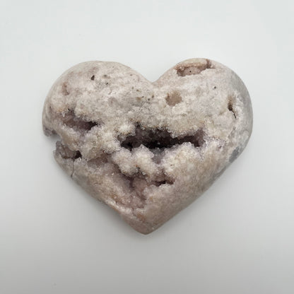 Pink Amethyst Heart