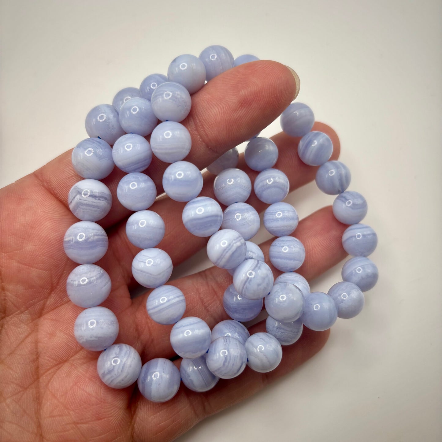 Blue Lace Agate Bracelets