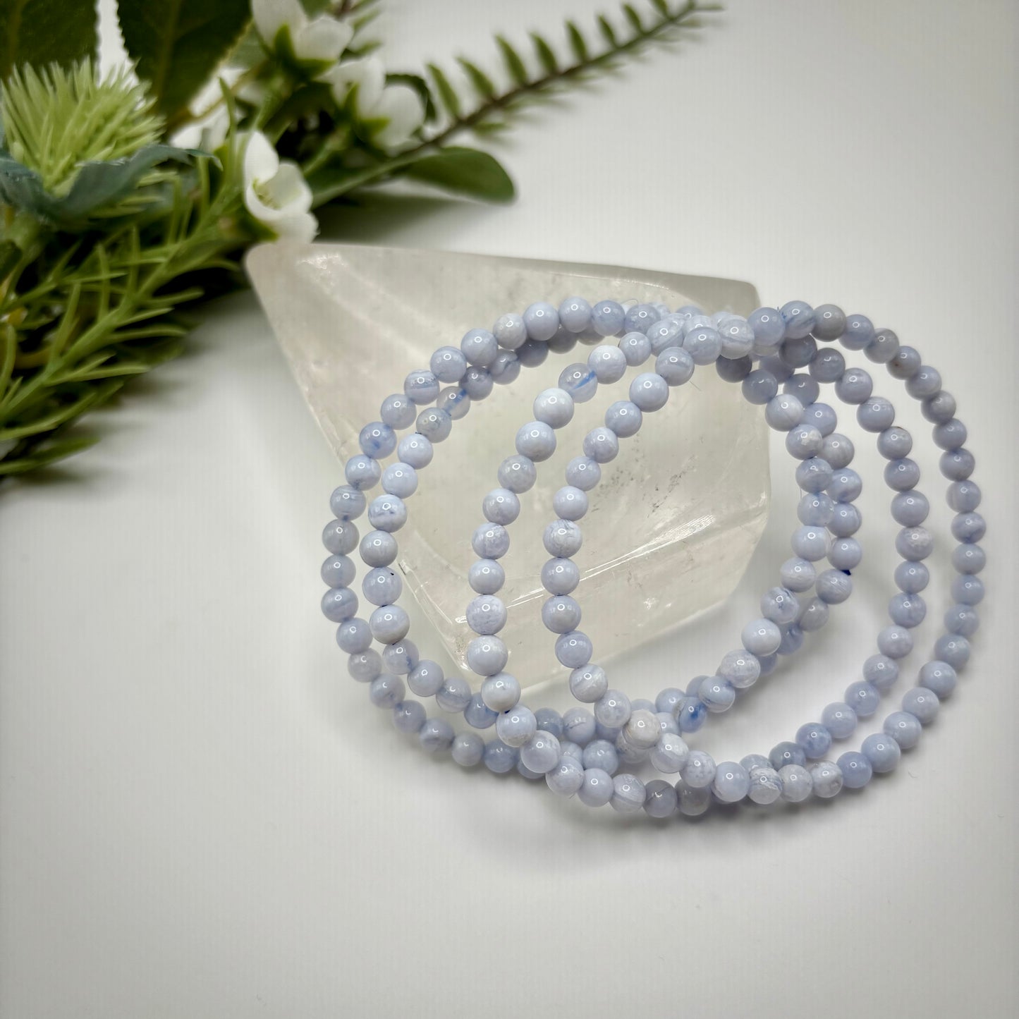 Blue Lace Agate Bracelets